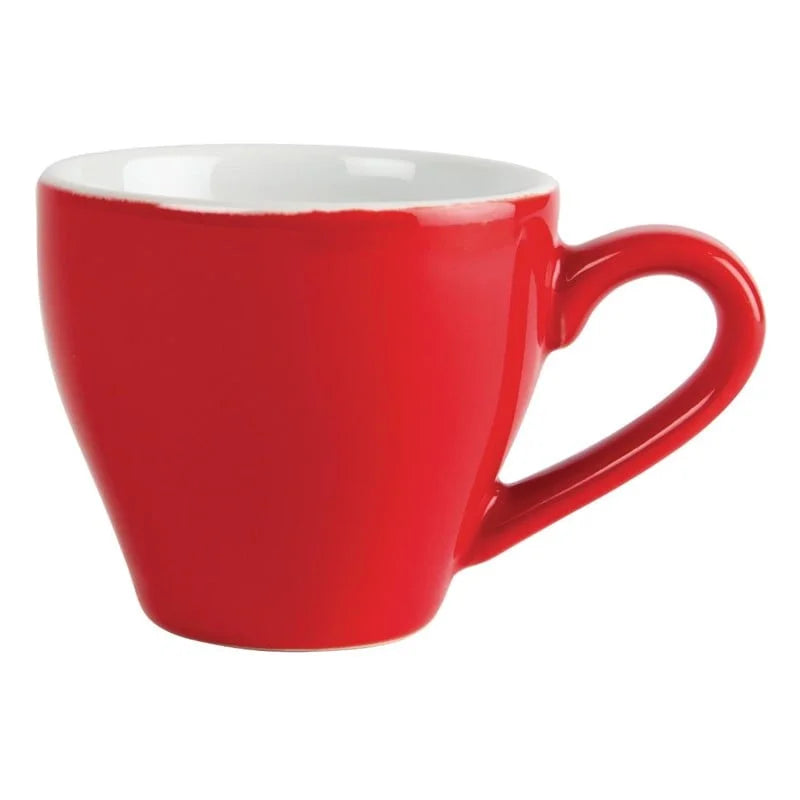 Tasses à espresso Olympia Café rouges 10 cl - 12 pcs