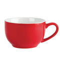 Tasses à café Olympia Café rouges 22,8 cl - 12 pcs