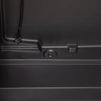 Armoire à boissons GK-360BB, volume utile 360 Litres, 4 clayettes réglables, éclairage intérieur, verrouillable, noir