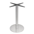 Bolero Piètement de table rond en acier inoxydable 680 mm