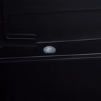 Armoire à boissons GKS-230, volume utile 230 litres, 4 clayettes réglables, éclairage intérieur, verrouillable, noir