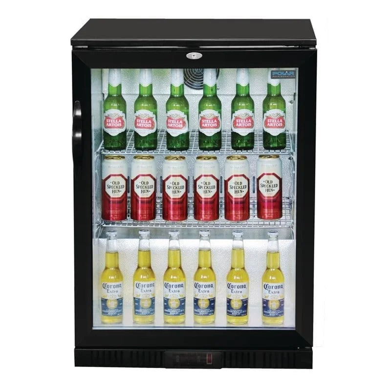 Arrière-bar Polar Série G avec porte abattante 138 Litres