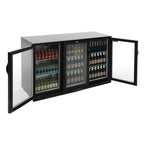 Arrière-bar Polar Série G avec 3 portes abattantes 330 Litres
