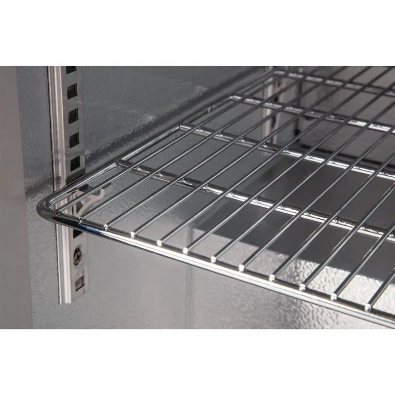 Arrière-bar réfrigéré Polar Série G avec 2 portes coulissantes 198 L