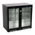 Arrière-bar réfrigéré Polar Série G 2 portes abattantes, 198 L
