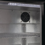 Arrière-bar réfrigéré Polar Série G 2 portes abattantes, 198 L