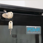 Arrière-bar réfrigéré Polar Série G 2 portes abattantes, 198 L