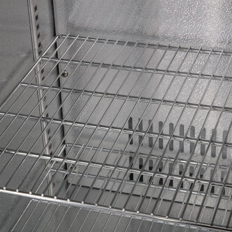 Arrière-bar réfrigéré Polar Série G 2 portes abattantes, 198 L