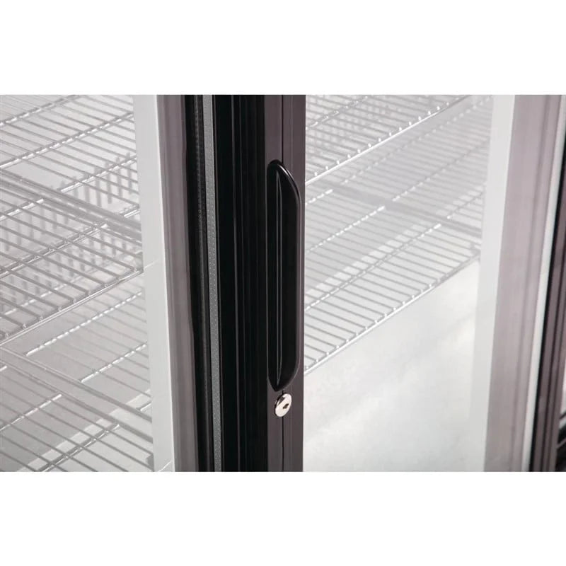 Arrière-bar réfrigéré Polar Série G modèle bas 3 portes coulissantes 320L