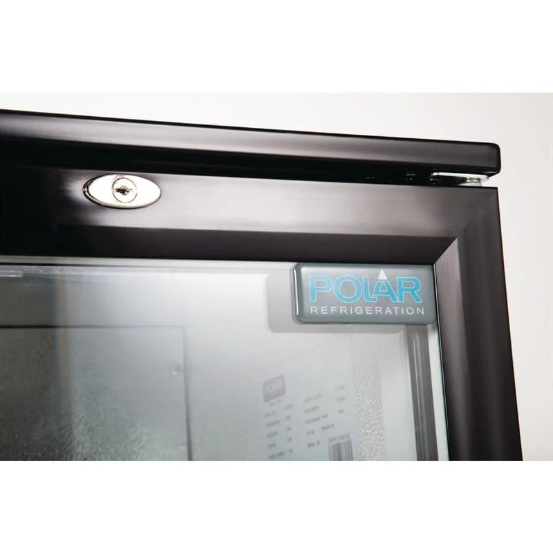 Arrière-bar réfrigéré Polar Série G modèle bas 3 portes battantes 320L
