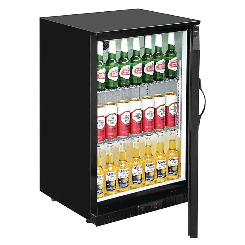 Arrière-bar Polar Série G avec 1 porte abattante pleine 138 Litres