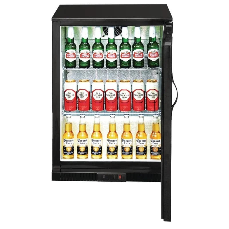 Arrière-bar Polar Série G avec 1 porte abattante pleine 138 Litres