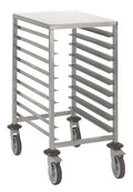Chariot à étagères Tournus ECO Euronorm avec 9 niveaux
