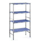 Tournus Système de rayonnage modulaire - Linéaire - 4 niveaux - 89x40x175cm
