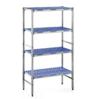 Tournus Système de rayonnage modulaire - Linéaire - 4 niveaux - 109,2x40x175cm