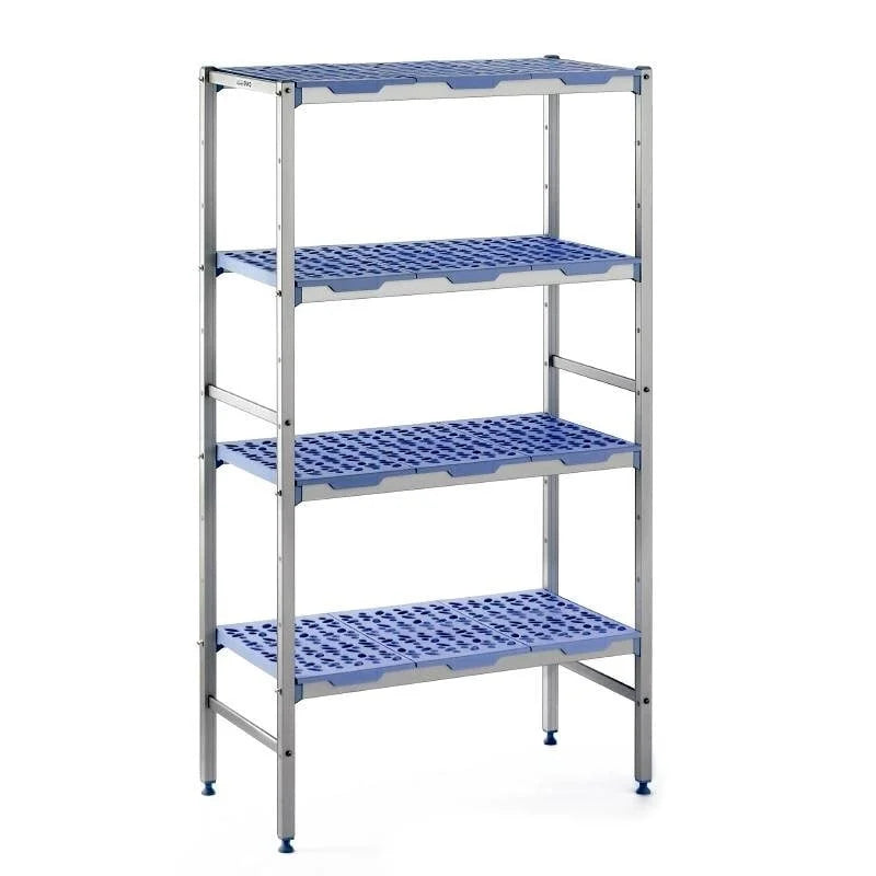 Tournus Système de rayonnage modulaire - Linéaire - 4 niveaux - 129,2x50x175cm