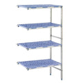 Tournus Système de rayonnage modulaire - ANGLE - 4 niveaux - 64,9x50x175cm