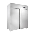 Armoire de congélation ECO 1400 GN 2/1 Monobloc, volume utile 1350 litres, 6 grilles réglables, construction robuste, inox
