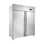 Armoire de congélation ECO 1400 GN 2/1 Monobloc, volume utile 1350 litres, 6 grilles réglables, construction robuste, inox