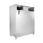 Armoire réfrigérée professionnelle ECO 1400 GN 2/1 monobloc, volume de réfrigération 1350 litres, 6 clayettes réglables, construction robuste, inox