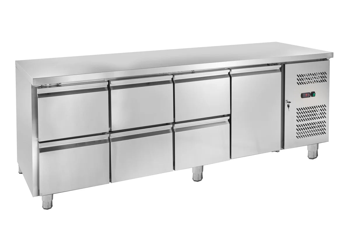 Table réfrigérée ECO 1/6 - GN 1/1