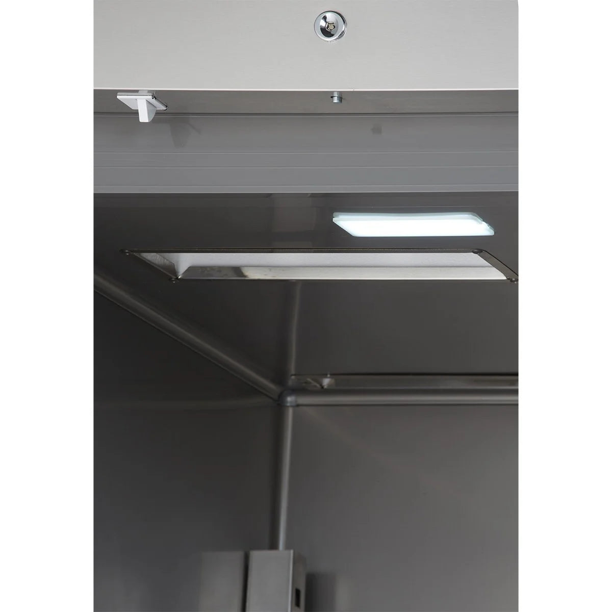 Armoire de congélation ECO 700 GN 2/1 Monobloc, volume utile 616 litres, 3 grilles réglables, construction robuste, inox