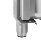 Armoire réfrigérée professionnelle ECO 700 GN 2/1 monobloc, volume de réfrigération 616 litres, 3 clayettes réglables, construction robuste, inox