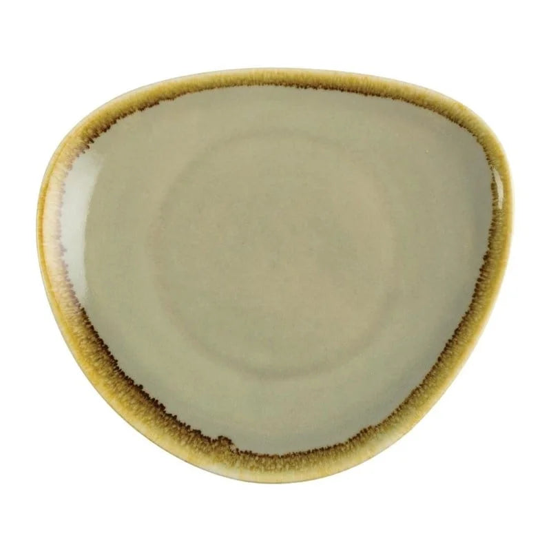 Olympia Kiln assiettes triangulaires mousse 165 mm - 6 pcs