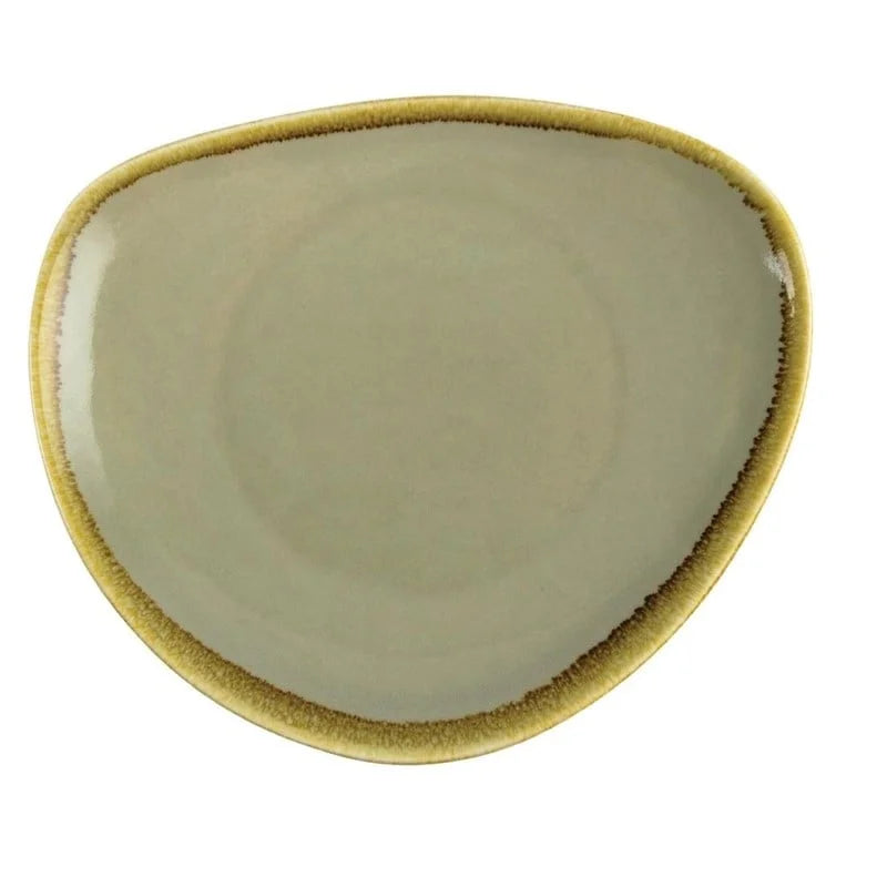 Olympia Kiln assiettes triangulaires mousse 230 mm - 6 pcs