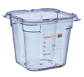 Araven Bac gastronorme GN1/6 ABS bleu 150 mm