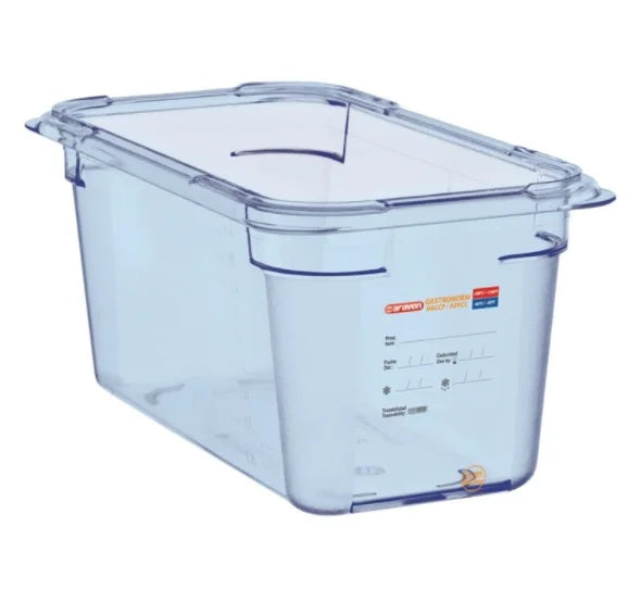 Araven Bac gastronorme GN1/3 bleu 150 mm