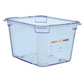 Araven Bac gastronorme GN1/2 bleu 200 mm