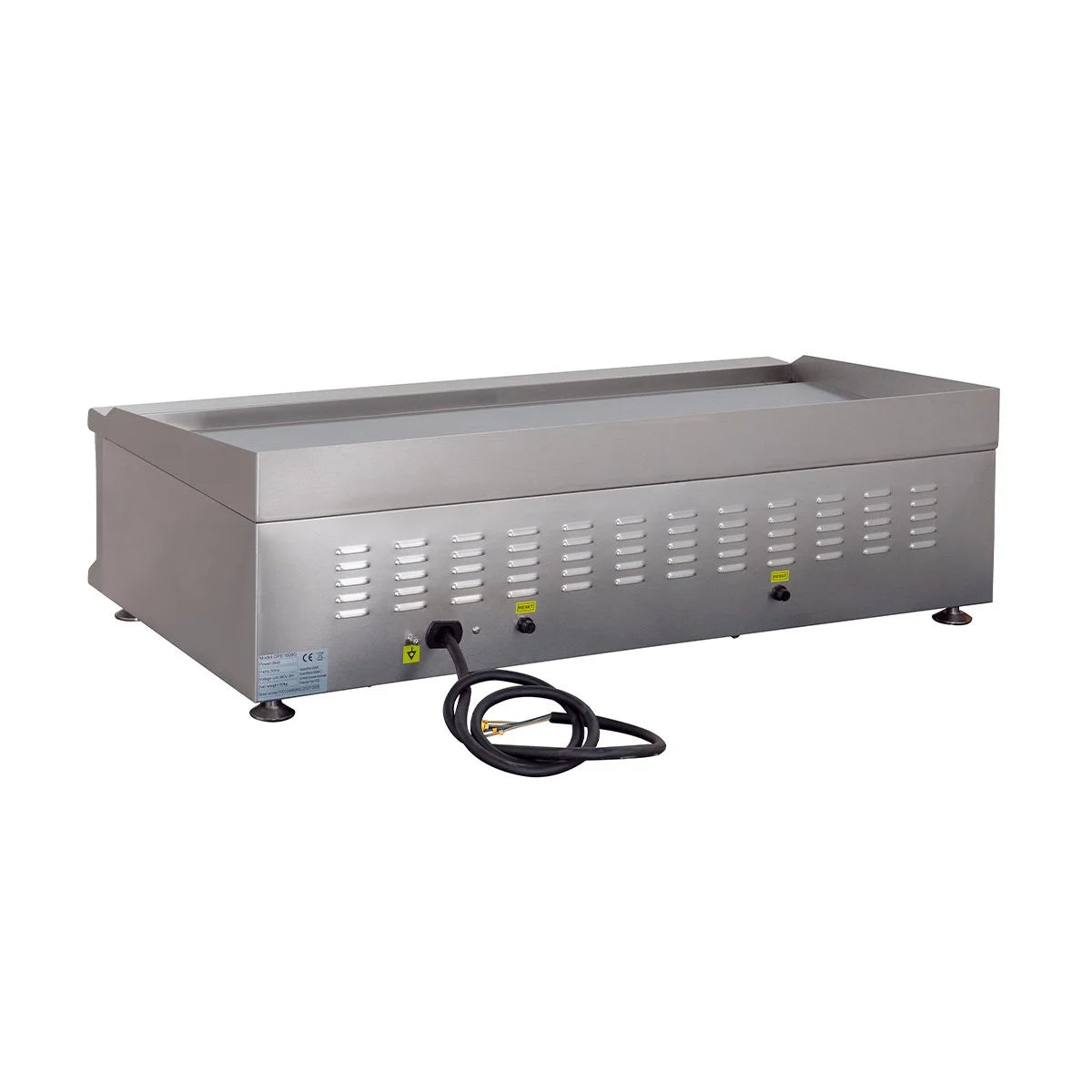 Plancha électrique Eco 998x398 lisse - appareil de table