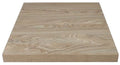 Bolero plateau de table carré aspect antique naturel 600 mm
