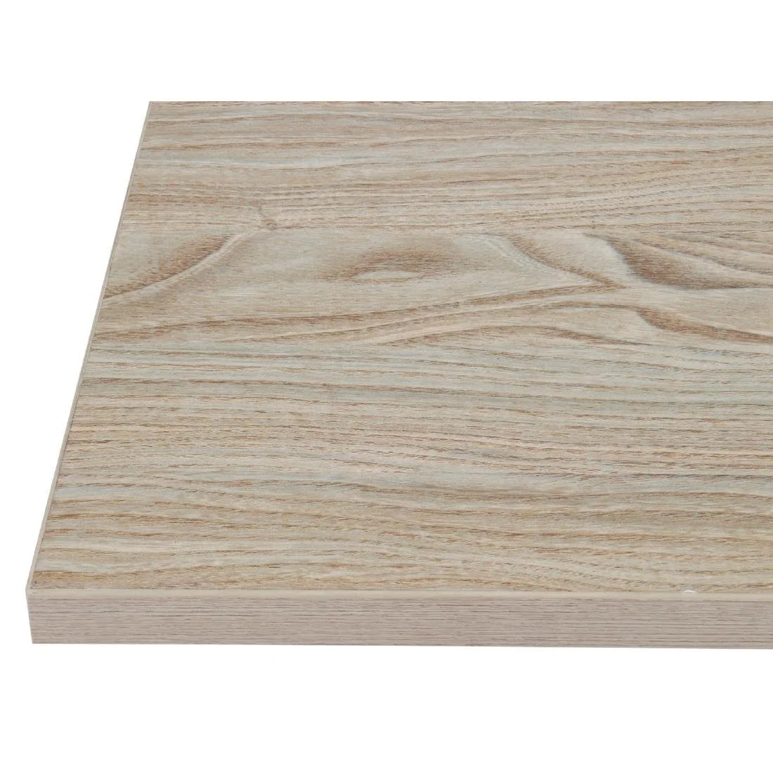 Bolero plateau de table carré aspect antique naturel 600 mm