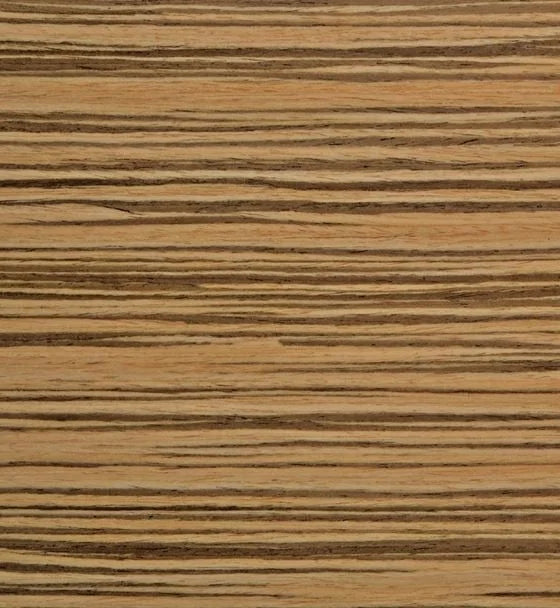 Chaises de salle à manger Bolero en placage de hêtre Zebrano - lot de 4