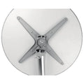 Bolero table haute ronde pliante en acier inoxydable 60cm