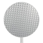 Bolero table haute ronde pliante en acier inoxydable 60cm