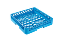Panier de lavage 500x500 mm sans compartimentage, à larges mailles, bleu