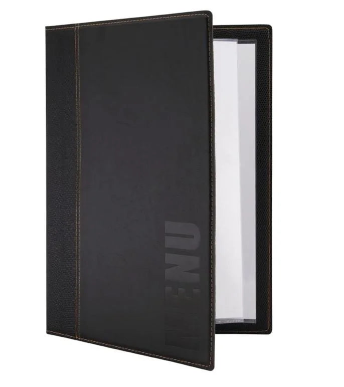 Porte-menu Securit Trendy A5 noir