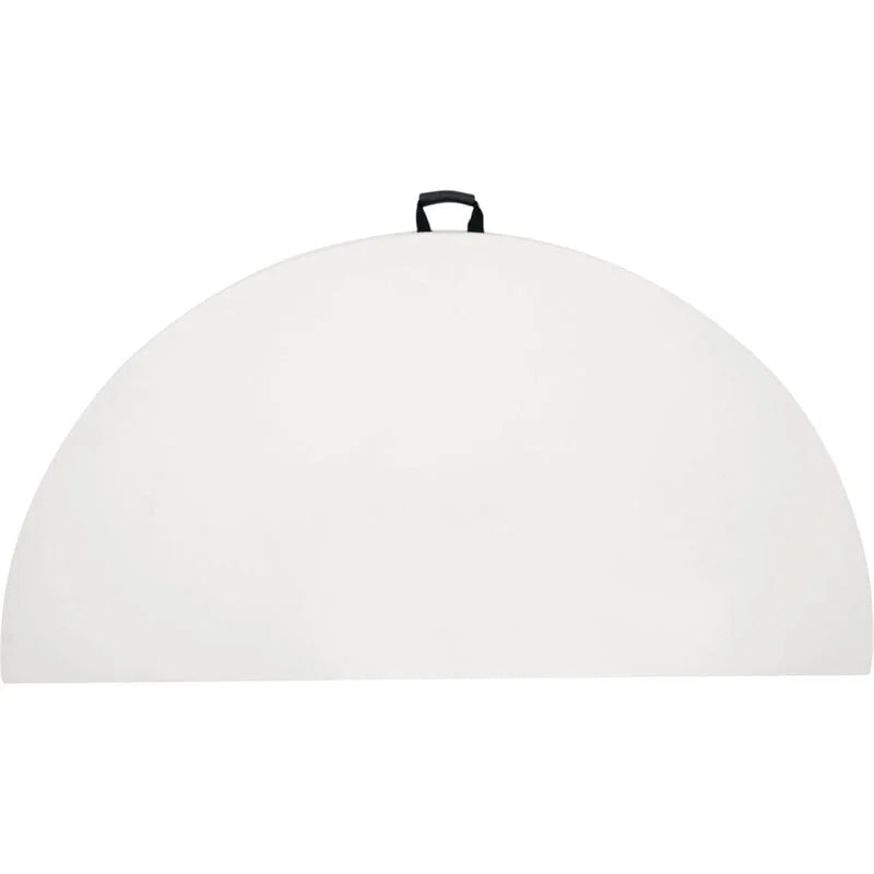 Table pliante ronde Bolero blanche 183cm