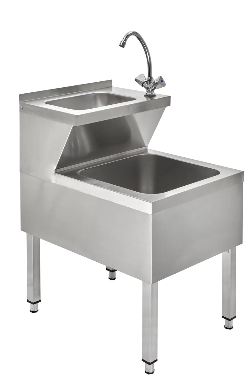 Combinaison de lave-mains et déversoir Basic 1