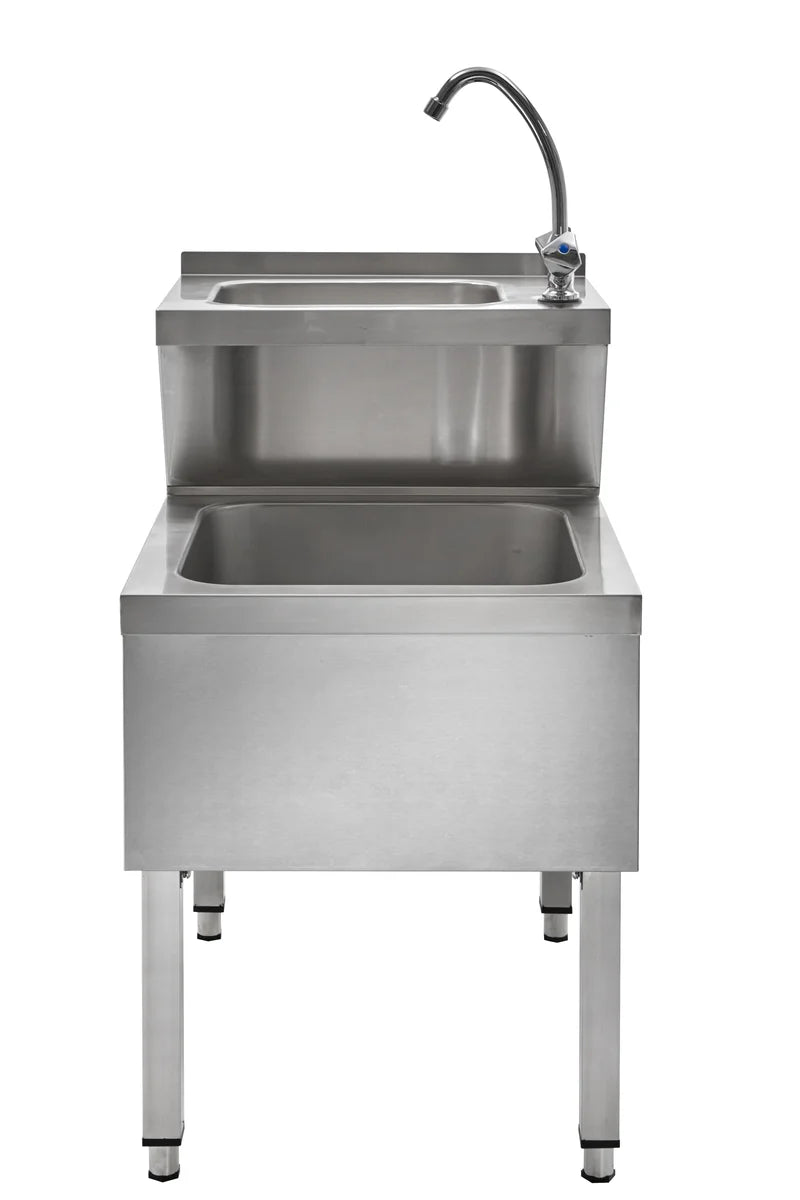 Combinaison de lave-mains et déversoir Basic 1