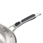 Poêle wok en acier inoxydable Ø 360 mm