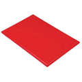 Planche à découper Hygiplas, 45x30x2,5 cm, rouge
