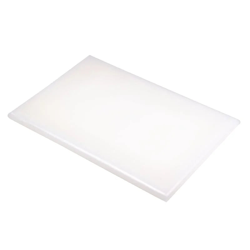 Planche à découper Hygiplas, 45 x 30 x 2,5 cm, blanche