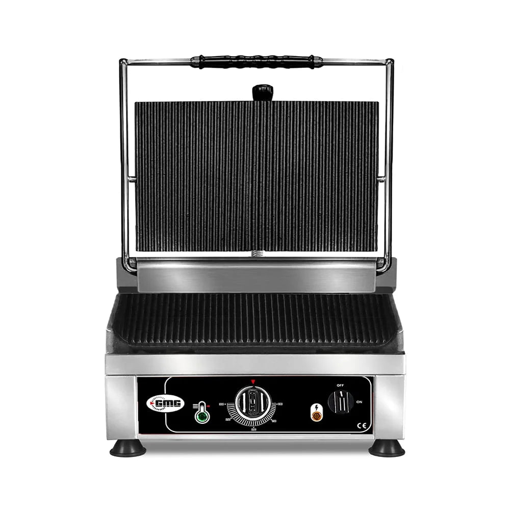 GMG grill à contact / grill à panini KG2735E 36x27 rainuré