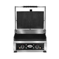 GMG grill à contact / grill à panini KG2745EDT 45x27 rainuré avec 2 régulateurs de température