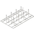Grille en AISI 304 GN 1/1 pour cuisson verticale de 8 poulets