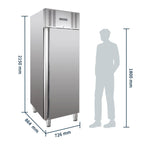 Armoire réfrigérée professionnelle ELINE 650 GN 2/1 Monobloc - haute efficacité énergétique